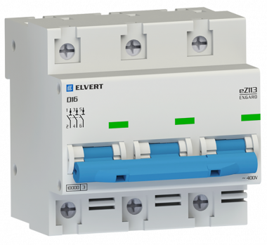 Фотография товара 'Engard eZ1133D-16 Автоматический выключатель eZ113 3Р D16 10кА'