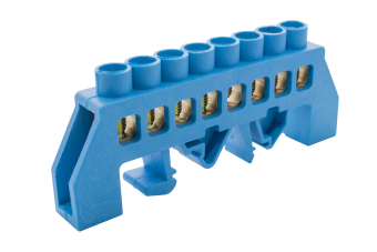 Фотография товара 'Engard DBN-18-08N Шинки нулевые латунные универсальные ШНИ 8х12мм 8 отв'