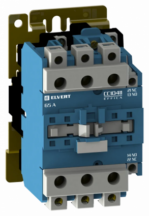 Фотография товара 'Engard CC1041120-50 Контактор малогабаритный СС104 50A 230В 1НО 1НЗ ELVERT'