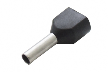 Фотография товара 'Engard NSHvI2-1,5-8-Bk Наконечник штыревой втулочный двойной НШВИ(2) 1,5-8'