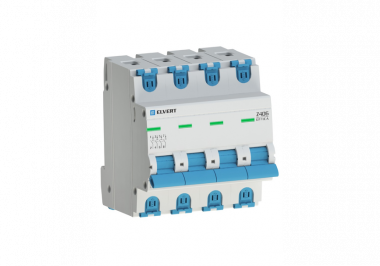 Фотография товара 'Engard Z4064D-63 Автоматический выключатель Z406 4Р D63 4,5кА ELVERT'