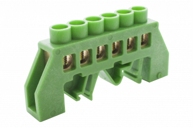 Фотография товара 'Engard DBN-18-06PE Шинки нулевые латунные универсальные ШНИ 8х12мм 6 отв'