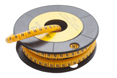 Фотография товара 'Engard MCT3-N Маркер кабельный трубчатый в рулоне сечение 5,2-10,0 кв.мм (N)'