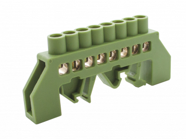 Фотография товара 'Engard DBN-16-08PE Шинки нулевые латунные универсальные ШНИ 6х9мм 8 отв'