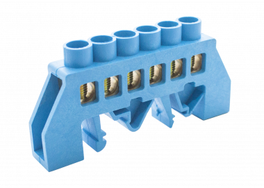 Фотография товара 'Engard DBN-18-06N Шинки нулевые латунные универсальные ШНИ 8х12мм 6 отв'