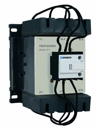 Фотография товара 'Engard PML-6100K20-60 Контактор для коммутации конденсаторных батарей ПМЛ-6100К 230В 60кВар'
