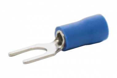 Фотография товара 'Engard NVI-2,5-5 Наконечник вилочный изолированный сечение 1,5-2,5 кв.мм'