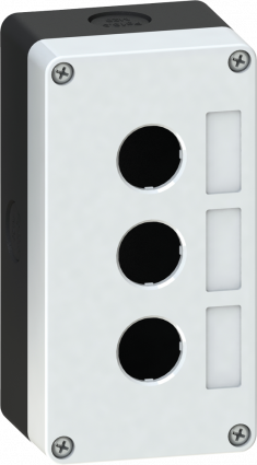 Фотография товара 'Engard PW-3 Корпус кнопочного поста пластиковый на 3 места'