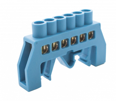 Фотография товара 'Engard DBN-16-06N Шинки нулевые латунные универсальные ШНИ 6х9мм 6 отв.'