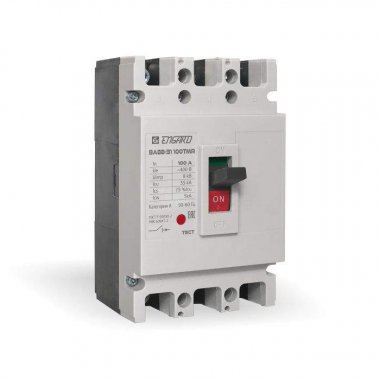 Фотография товара 'Engard VA88-31S-50 Силовой автоматический выключатель ВА88-31 50TMR 3P 35кА'