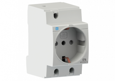 Фотография товара 'Engard Z06-ES Модульная розетка с заземлением ELVERT'