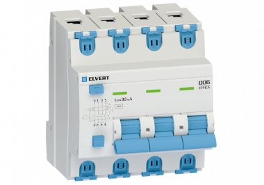 Фотография товара 'Engard D0643BAC-50 Автоматический выключатель дифф.тока D06 4р B50 30 мА'