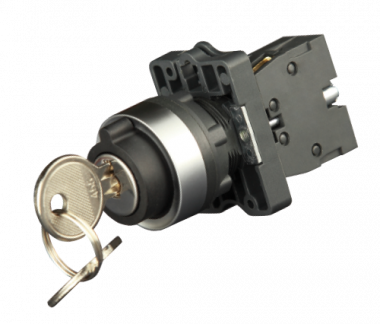 Фотография товара 'Engard SW-1-CG21 Переключатель в пластиковом корпусе с ключом "0-1" IP65'