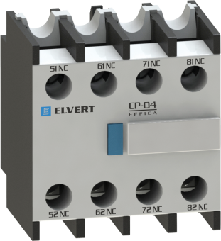 Фотография товара 'Engard CP4-22 Приставка контактная СP-22 2NO 2 NC для контакторов CC10 и eTC60'