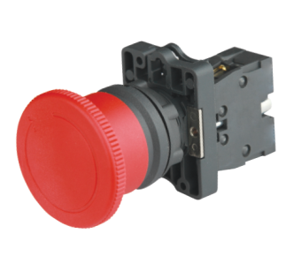 Фотография товара 'Engard BV1-CS542 Кнопка грибок "СТОП" с фиксацией и поворотом IP65 ф40мм'