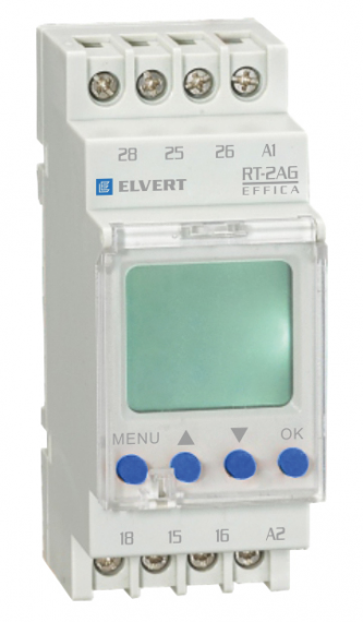 Фотография товара 'Engard RT2AG2 Реле времени двухканальное цифровое RT-2AG АС/DC 24-264В'