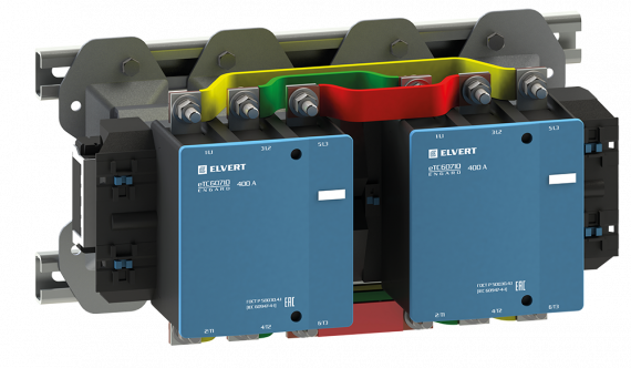 Фотография товара 'Engard eTC6072020-400r Силовой контактор eTC60 400A 230B 2НО реверсивный'