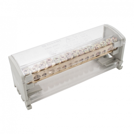 Фотография товара 'Engard DB1-2115 Распределительный блок фаза-ноль 8х12мм 2х15 отв. 125А'