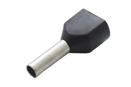 Фотография товара 'Engard NSHvI2-1,5-8-Bk Наконечник штыревой втулочный двойной НШВИ(2) 1,5-8'