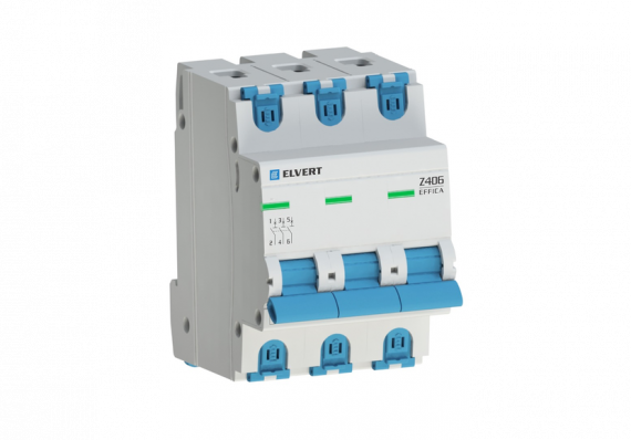 Фотография товара 'Engard Z6063C-05 Автоматический выключатель Z606 3Р C5 6кА ELVERT'