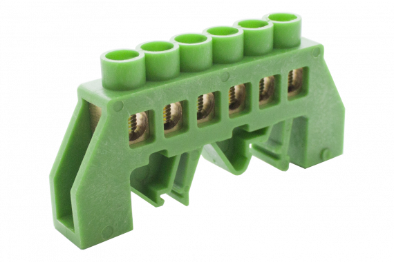 Фотография товара 'Engard DBN-18-06PE Шинки нулевые латунные универсальные ШНИ 8х12мм 6 отв'