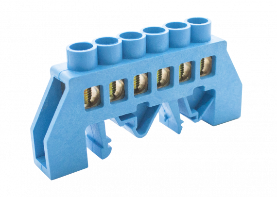 Фотография товара 'Engard DBN-18-06N Шинки нулевые латунные универсальные ШНИ 8х12мм 6 отв'