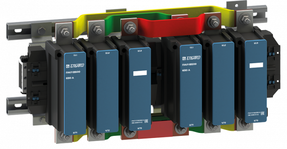 Фотография товара 'Engard PML-1350020-630r Контактор электромагнитный реверсивный ПМЛ-13500 630A 230B 2НО'