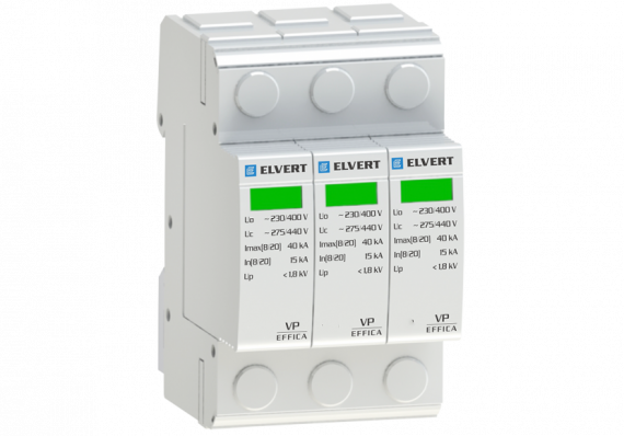 Фотография товара 'Engard VP32-40 Устройство защиты УЗИП VP 3р класса II 40kA ELVERT'