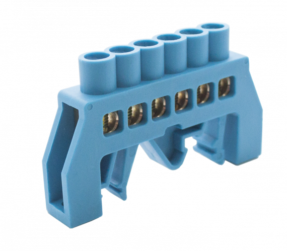 Фотография товара 'Engard DBN-16-06N Шинки нулевые латунные универсальные ШНИ 6х9мм 6 отв.'