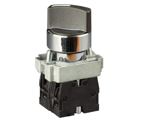 Фотография товара 'Engard SW2-BD33 Переключатель в металлическом корпусе стандартная ручка "1-0-1" IP44'