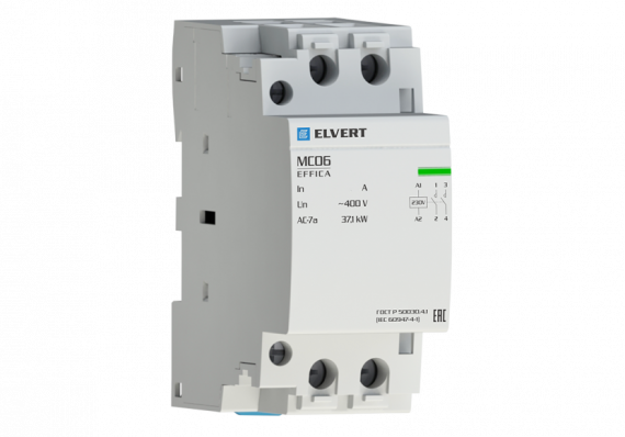 Фотография товара 'Engard MC06220-50 Модульный контактор MC06 2Р 50А 2НО 400/230B'