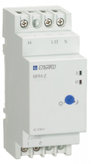 Фотография товара 'Engard RPH-Z20 Фотореле RPH-Z 2-100 Лк АС 230В'