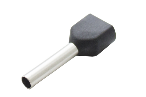 Фотография товара 'Engard NSHvI2-1,5-12-Bk Наконечник штыревой втулочный двойной НШВИ(2) 1,5-12'