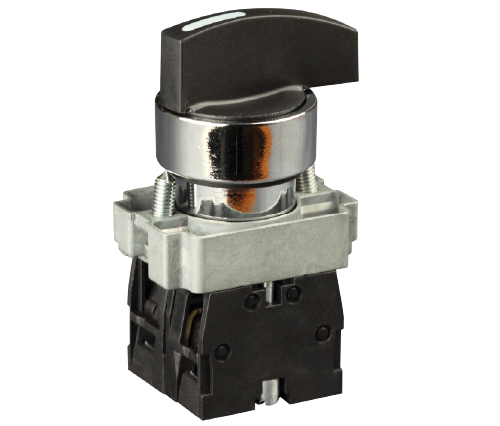 Фотография товара 'Engard SW2-BJ21 Переключатель в металлическом корпусе длиная ручка "0-1" IP44'