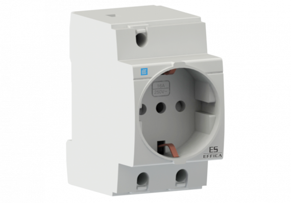 Фотография товара 'Engard Z06-ES Модульная розетка с заземлением ELVERT'