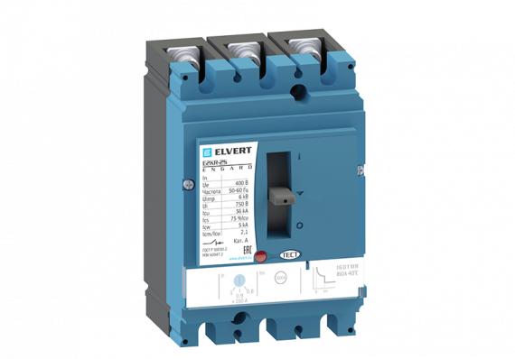 Фотография товара 'Engard E2KR2S-125 Силовой автоматический выключатель E2KR-2S 125TMR 3P 36кА'