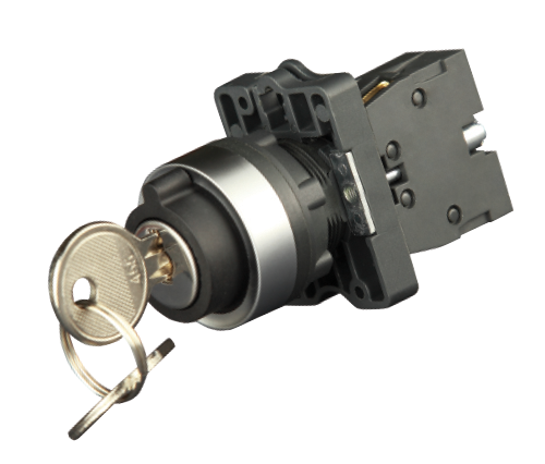 Фотография товара 'Engard SW-1-CG21 Переключатель в пластиковом корпусе с ключом "0-1" IP65'